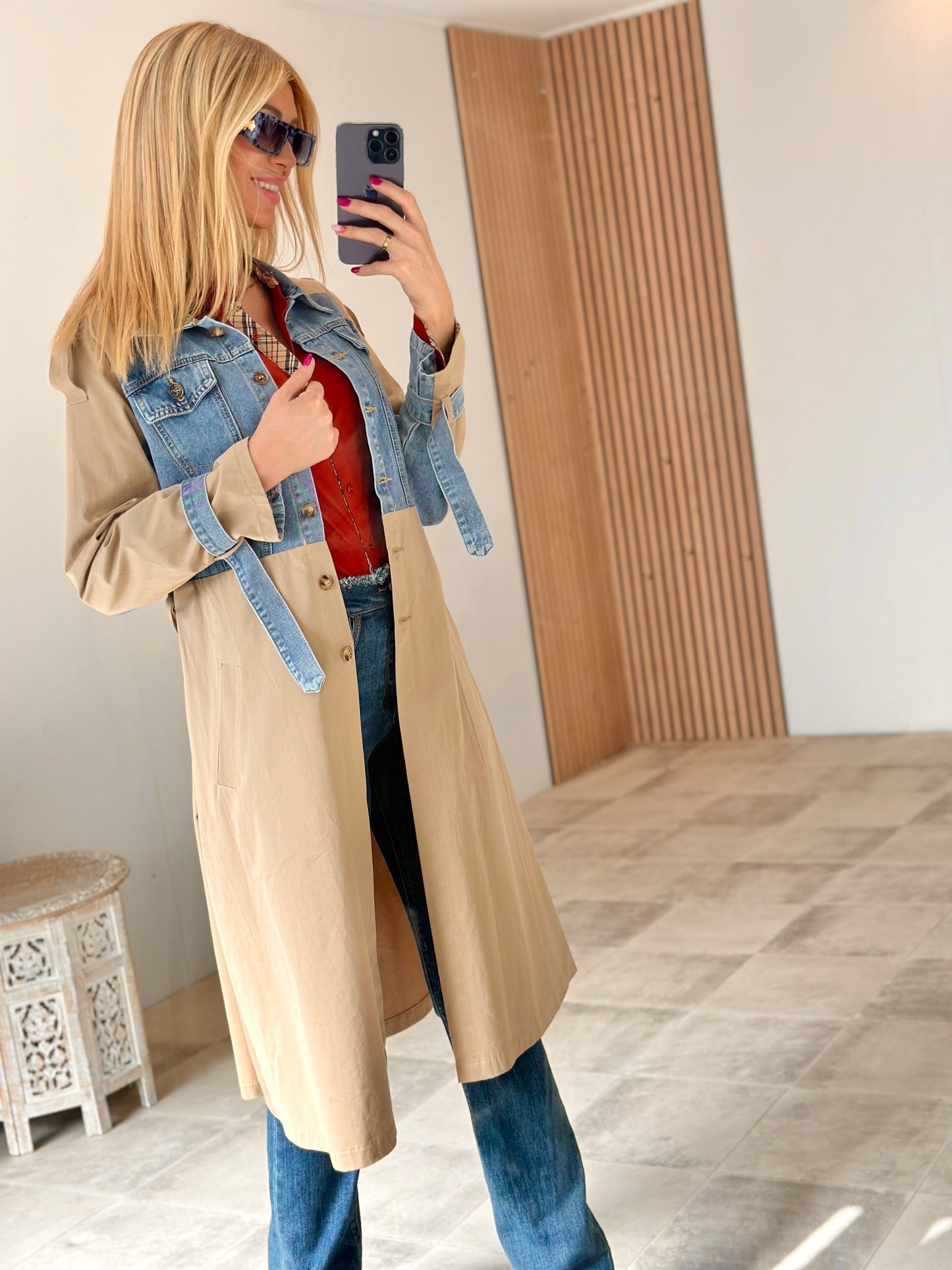 TRENCH-COAT JEANS
