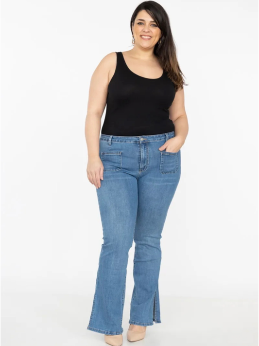 JEANS CURVY FLARE